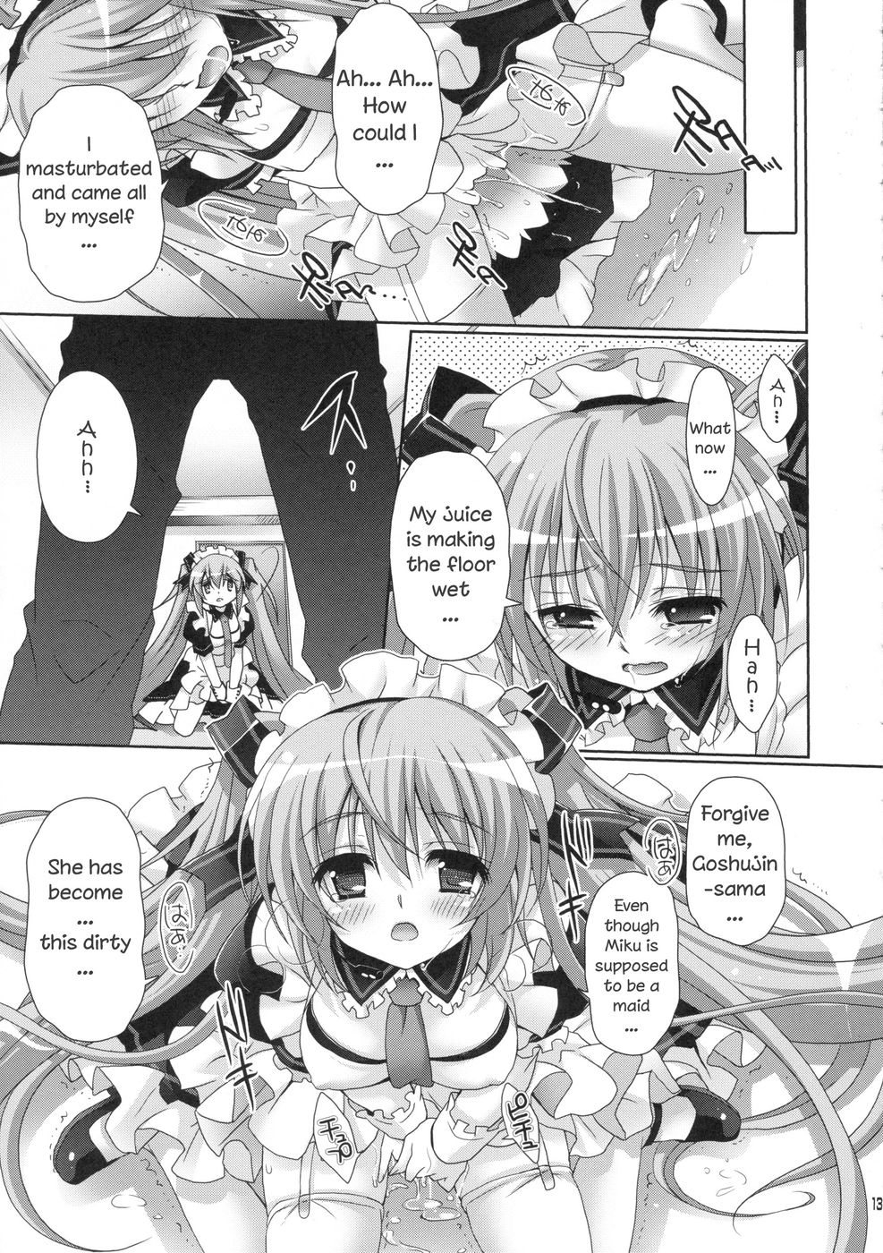 Hentai Manga Comic-The Story of Miku in Her Maid Costume Coming to Clean Me in More Ways Then One-Read-11